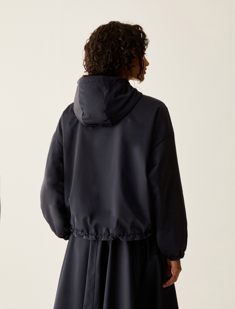 Water-repellent satin bomber jacket - Pennyblack - 3