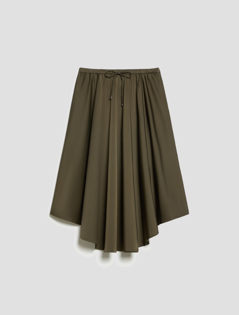 Technical satin midi skirt - Pennyblack - 7