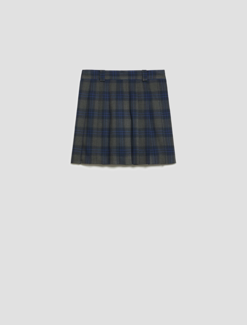 Pleated check miniskirt - Pennyblack - 2