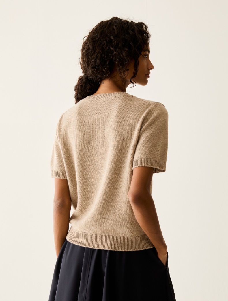 Argyle knit T-shirt - Pennyblack - 3