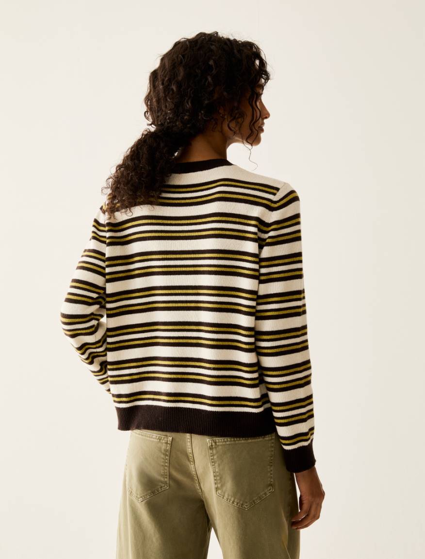 Wool blend jumper - BROWN - Pennyblack - 3