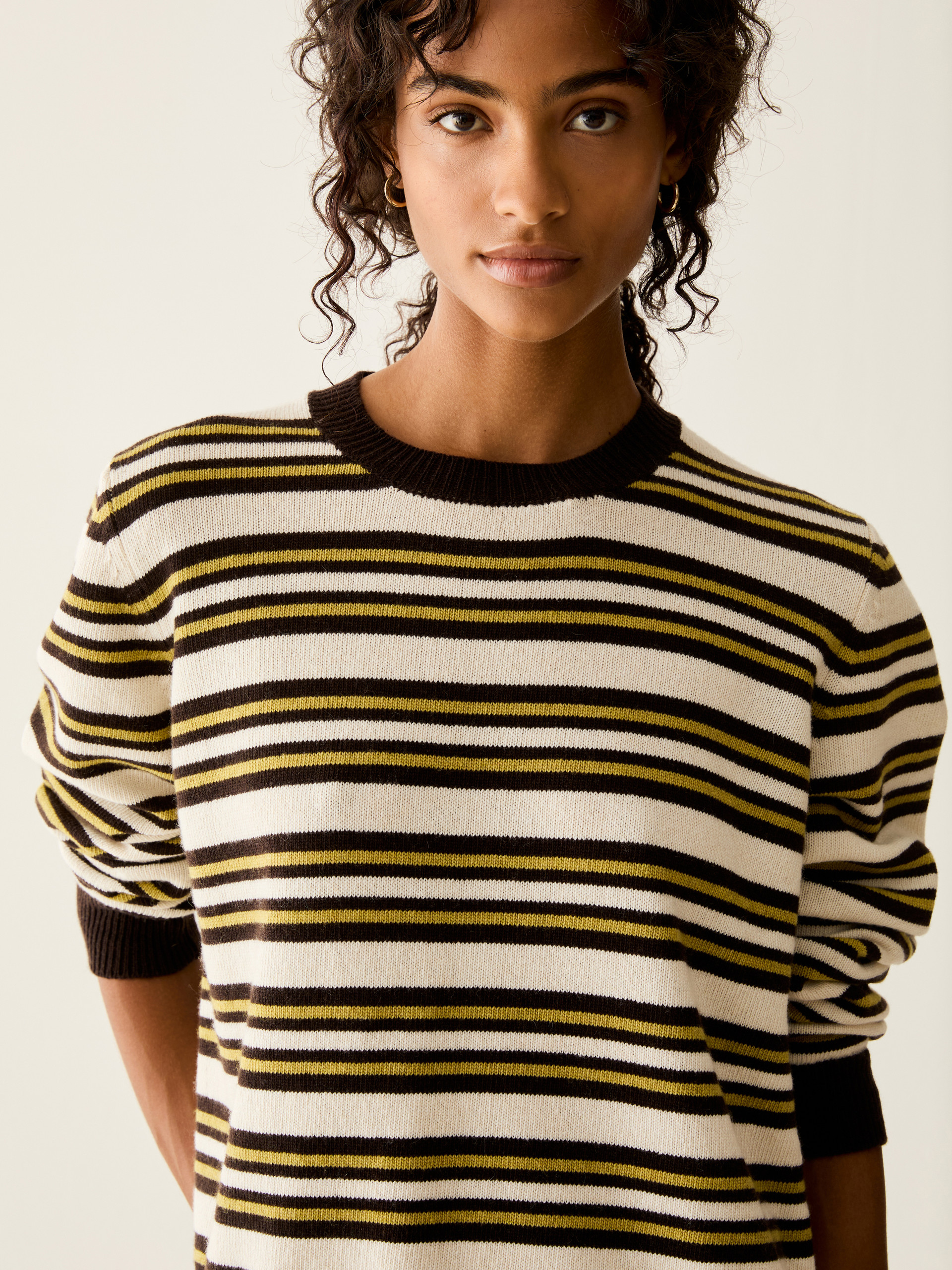 Wool blend jumper - BROWN - Pennyblack - 4