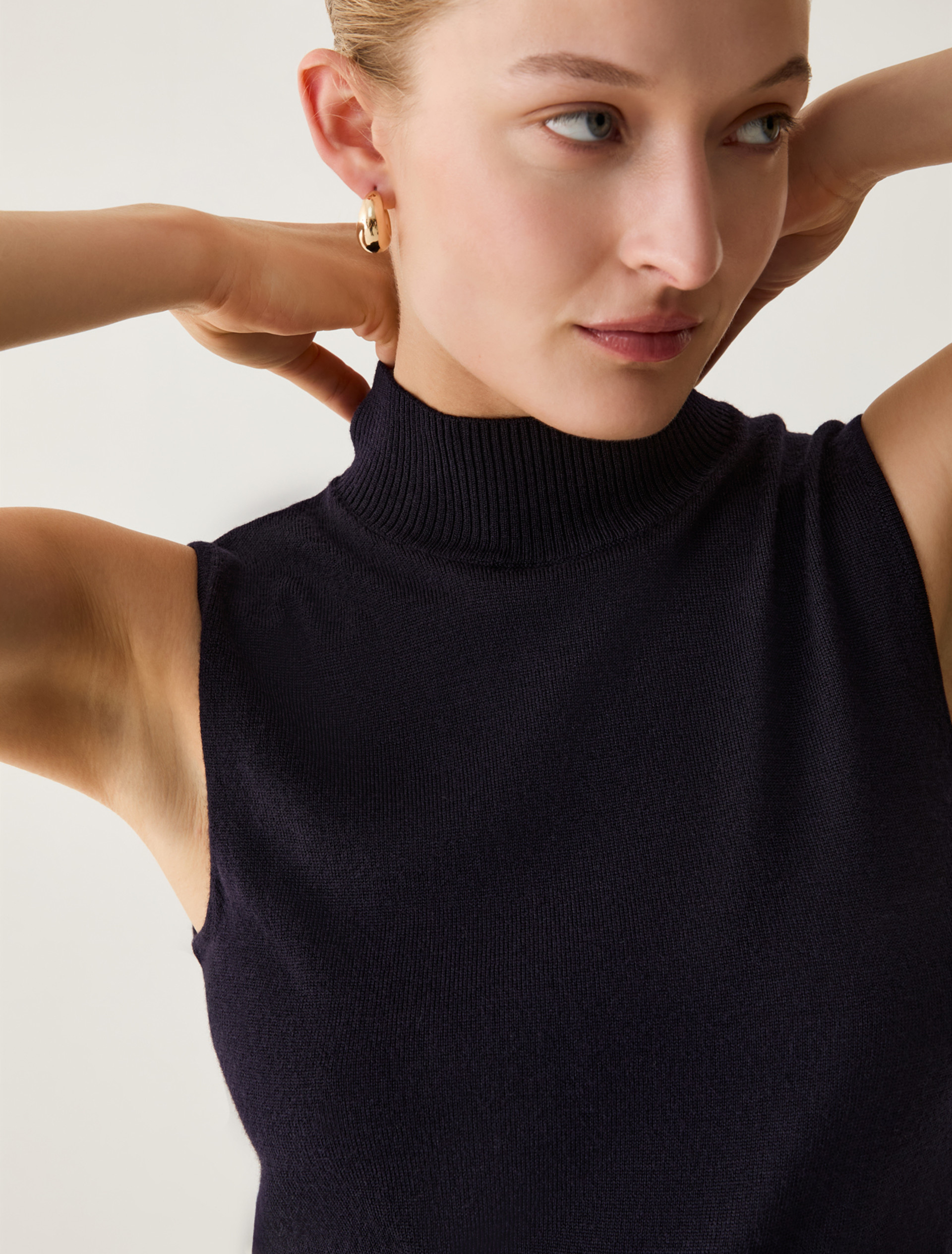Fine pure wool top - NAVY - Pennyblack - 4