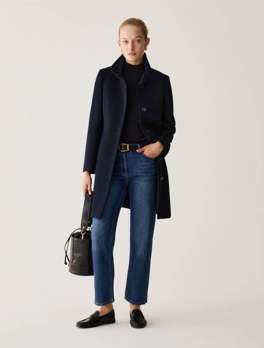 Fine pure wool top - NAVY - Pennyblack - 5