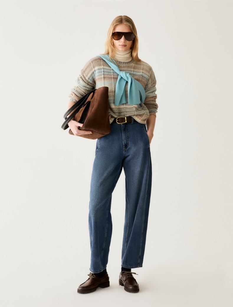 Pure wool V neck jumper - Pennyblack - 5