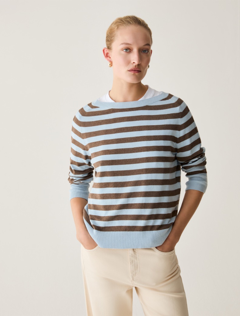 Cotton, silk and cashmere jumper - Pennyblack