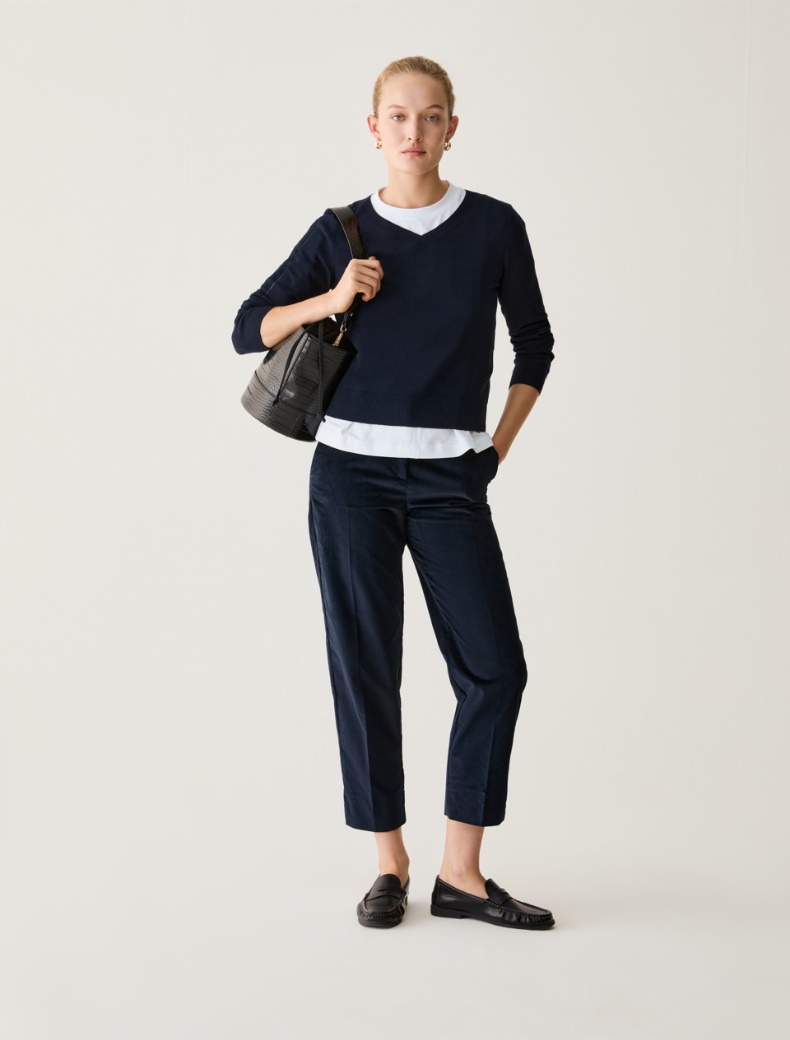 Cotton, silk and cashmere jumper - Pennyblack - 5