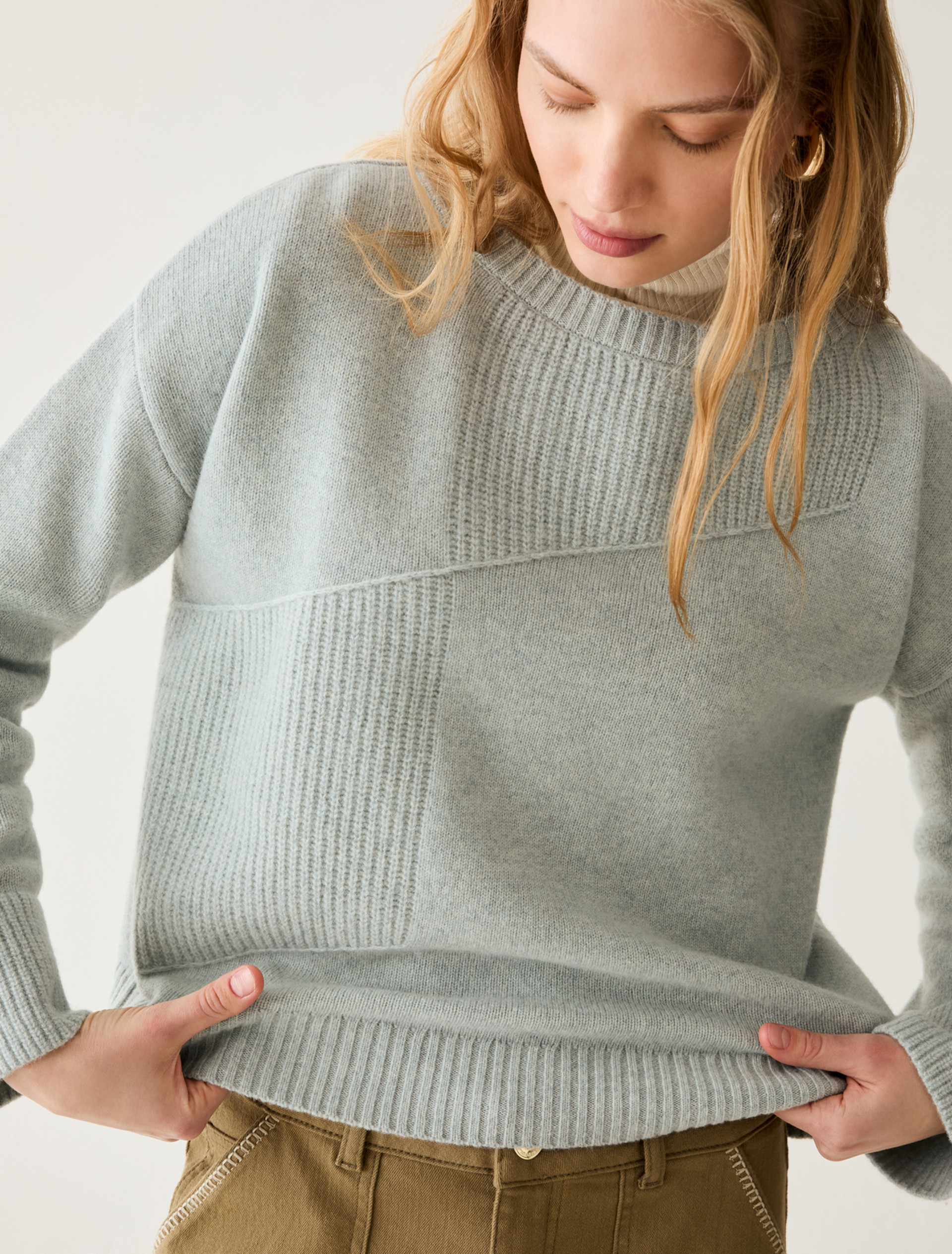 Pure wool jumper - AQUAMARINE - Pennyblack - 4