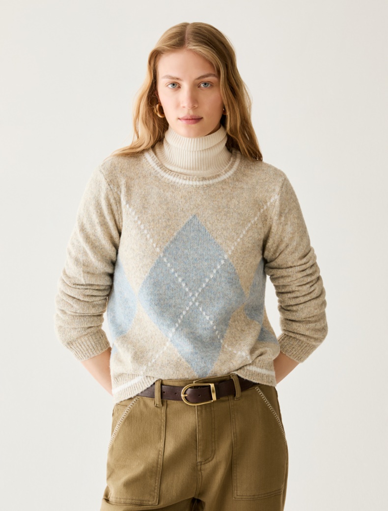 Argyle jumper - Pennyblack