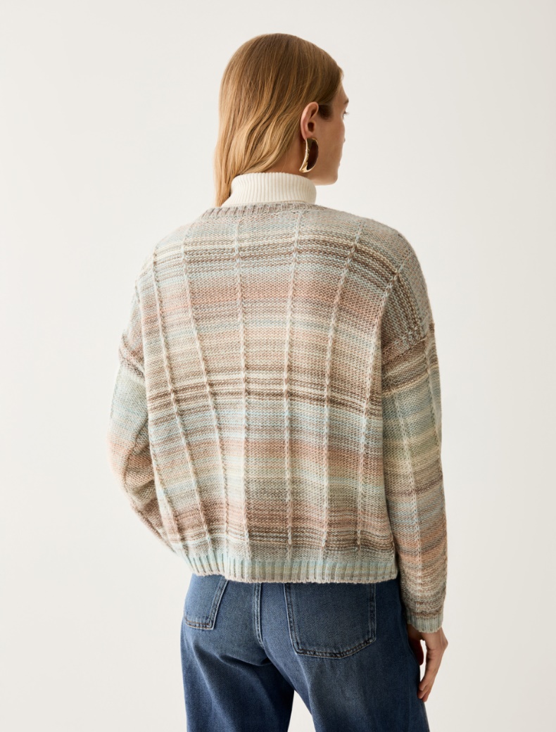 Ombré 3D-stripe jumper - Pennyblack - 3
