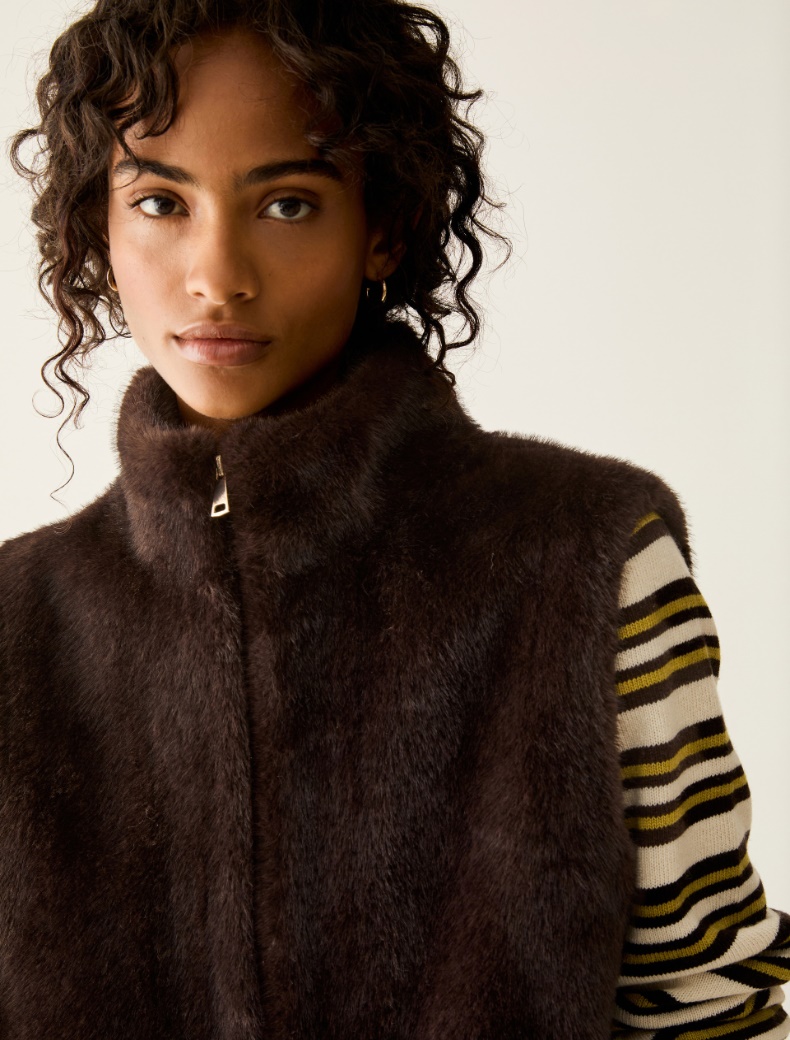 Soft and warm gilet - Pennyblack - 4