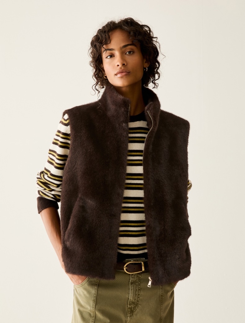 Soft and warm gilet - Pennyblack